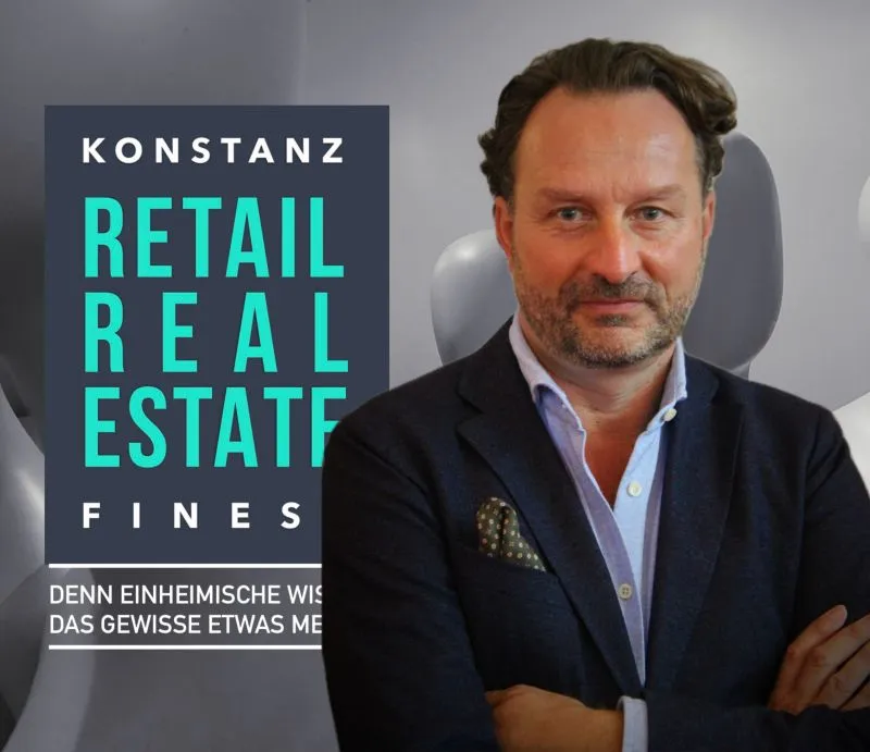 Portrait von Marcus A. Frey | Ansprechpartner für Einzelhandelsimmobilien und Gewerbeflächen in Konstanz